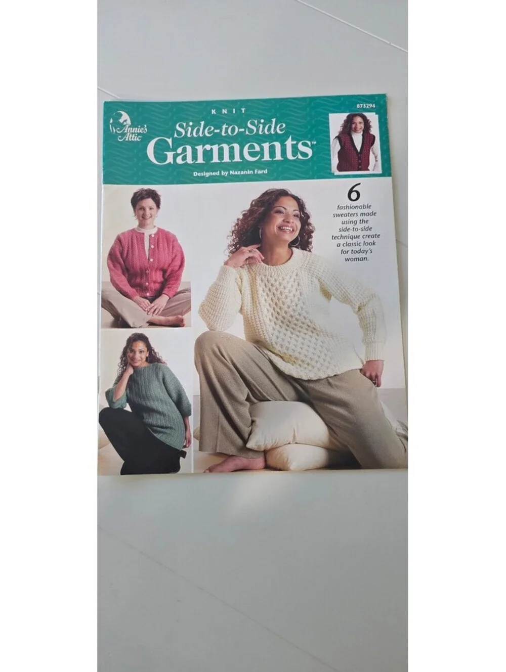 Annie's Attic Knit Side-to-Side Garments Pattern Booklet